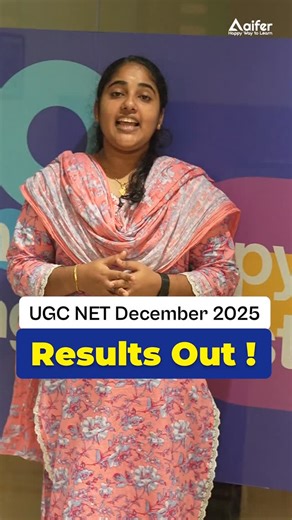 Aifer Education on Instagram: "“The results are out! Check them now at https://ugcnet.nta.nic.in/results-for-ugc-net-dec-2025-is-live/. Wishing you all the best!” UGC NET DECEMBER 2025 Result Out Now! | Cut Off എത്ര ? (Live on Aifer Youtube Channel) https://youtube.com/live/saX2qyT8fjM?feature=share UGC NET JRF June 2026 | Limited Seats - Admission Closing Soon - https://wa.me/918714301888"