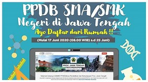 Update Hasil Seleksi PPDB SMA/SMK Jateng 2020, Dapat Dipantau Melalui jateng.siap-ppdb.com - Tribunnews.com