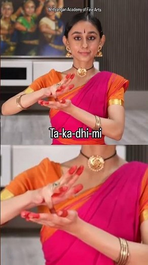 Demonstration of Adi Talam #bharatanatyam #trending #tala