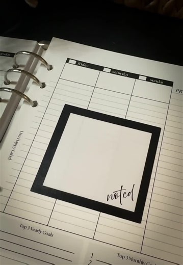 Noted Sticky Notes Functional Minimal Memo Notes Daily Notepad Premium Post-it Notes Office Supply Planner Tools Planning Notes - Etsy