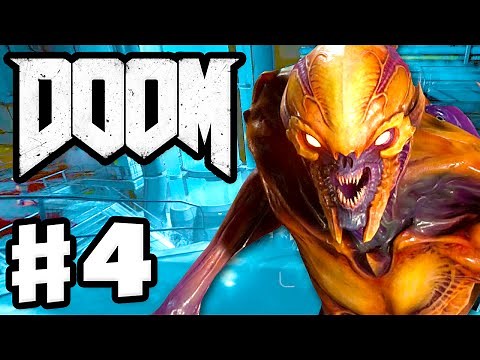 DOOM - Gameplay & Campaign Walkthrough Part 4 - Beginning of the End! (Doom 4 Gameplay for PC)