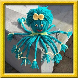 3.8K views · 15 reactions | How to make a cute octopus with leftover wool?#macrame #fyp #diycrafts #decoration #ideas #decor #DIY #handmade #home #kids #star #crafts | Crochet House | Facebook