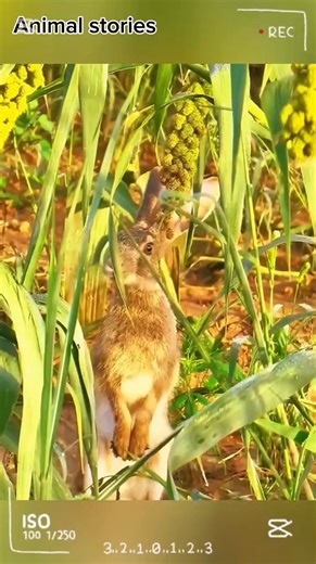 2.4K views · 32 reactions | A wild rabbit gets surrounded by hunting dogs while sneaking grain. #rabbit #dog #fypシ #fypシ゚viralシ #animals | Animals stories | Facebook