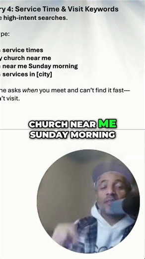 High Intent Searches: Find Church Services Easily #shorts