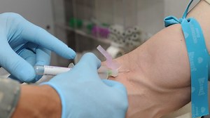 Why do our veins look blue when our blood is red?