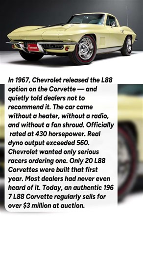 GM Tried to Hide This Corvette Engine by Telling Dealers Not to Order It#shorts #automobile #cars