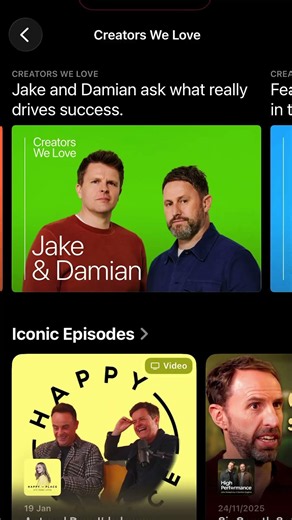 Thank you to Apple for recognising us as one of Apple Podcasts' 2026 Creators We Love❤️
