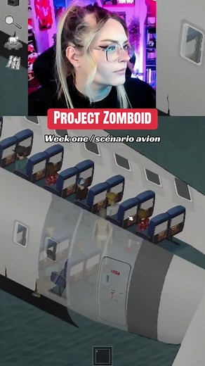 🚨Foxlo_ sur Twitch💥 aperçu du Scénario avion du mod Week end, il n’est pas encore fonctionnel pour le moment mais on a déjà un petit avant goût ! #projectzomboid #zomboid