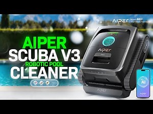 AIPER Scuba V3 AI Vision Cordless Robotic Pool Cleaner Review🔥