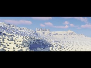 Hoth echo base in minecraft