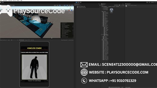 Alien Dead Target – FPS Zombie Shooter Unity Source Code playsourcecode.com