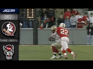 ACC Replay: Florida State vs. NC State Football - November 23, 2002