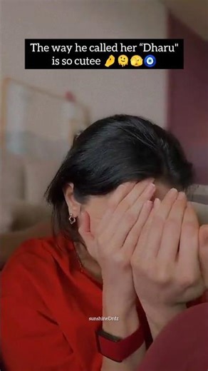 The way he called her "Dharu" is everything🥹🫠🧿🙈l D🩷D l #darshanravaldz#dharalsurelia #trendingshorts