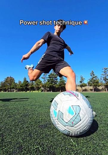 Master the Power Shot Technique in Soccer