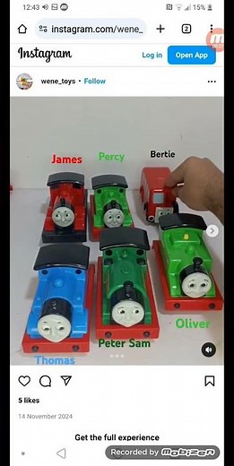 Interactive Talking Thomas and Friends from Golden Bear Toys