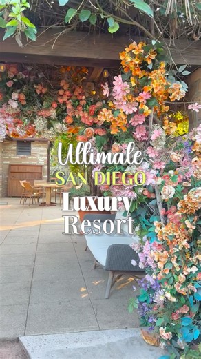 @estancialajolla is one of my absolute favorite resorts in San Diego. No detail has been left out here. With a fascinating history dating back to the 1940’s, get ready to spend your time walking through lush gardens mixed with old Wastern charm. Guests can enjoy spacious decorated rooms with an elegant and rustic charm, a full-service spa and gourmet dining options. With its close proximity to La Jolla’s beaches, this is a great spot to spend an evening or to book a stay! Estancia La Jolla has 5