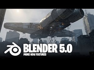 New crazy blender 5.0 features & updates