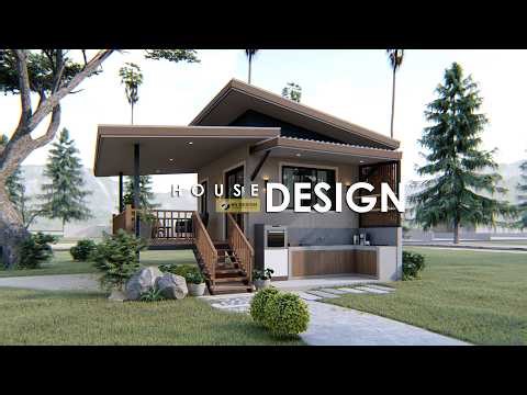 SIMPLE BUNGALOW HOUSE DESIGN | 5.00m x 6.00m (30 sqm Total Floor Area) | 1 BEDROOM