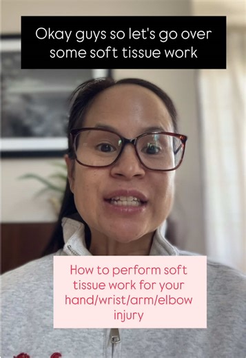 Soft tissue work is important for more than just a “ feel good” experience! It assists with healing, keeping structures at the correct length and helping to break down scar tissue to name a few! So make sure you add it to your home program! Tell me your injury and I will help you figure out what you should be doing! Hi my name is Rose and I am an Orthopedic occupational therapist and certified hand therapist for the last 20 years. I specialize in treating injuries of the hands to the shoulders. 