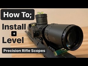 How To: Mount & Level Rifle Scopes! F3R Machine + Arken Optics