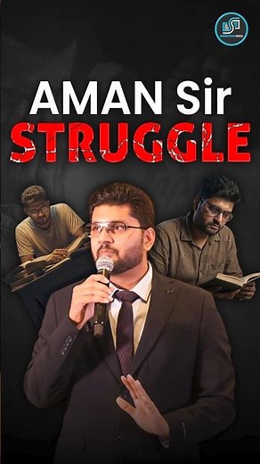 Aman Sir Struggle 🔥 Aman Sir Talks 😎 #ssc #cgl #struggle ##success