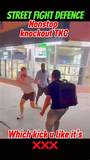 Nonstop knockout kick 🤬🤬🤯