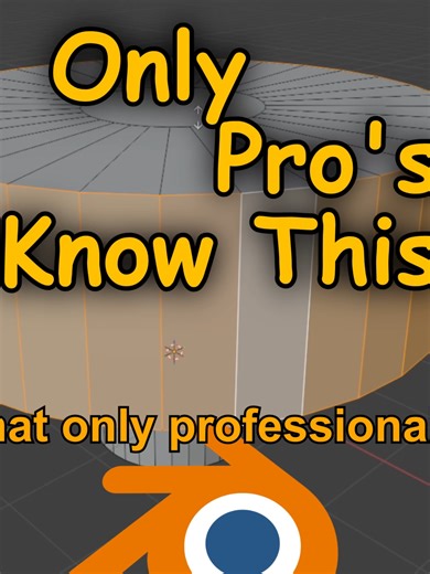 1 Blender Tip That Only Professionals Know Part 4 #blender #blenderhacks #tutorial #3dmodeling #howto #tipsandtricks #blender3d #lowpoly #lowpolyart