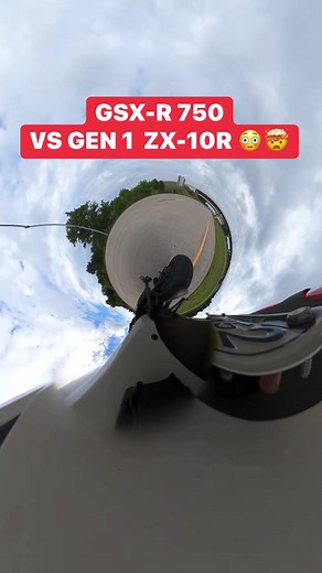 Don’t let 750cc’s fool you!!! 2011 GSX-R 750 stock height, stock wheelbase, stock gearing, stock ECU and NO quick shifter!!! GEN 1 2005 ZX-10R STOCK height, stock wheelbase, anatori quick shifter, Nick Russo ECU flash and geared 16/39 #fyp #reels #reelsvideo #reelsfb #reelsviral #race #fast #motorcycle #bikelife #suzuki #gsxr #gsxr750 #gopro #360camera #randysreality | Randy Brockington