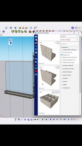 sketchup tips / how to create a parametric cabinet in sketchup sketchup tutorial sketchup #building #3d #exterior #architectural #rendering #3dvisualizer #sketchup3d #render #parametric #furnituredesign #plugin #sketchup2024 #interiordesign #Livingroom #sketchupdesign #sketchup | Vray sketchup guru
