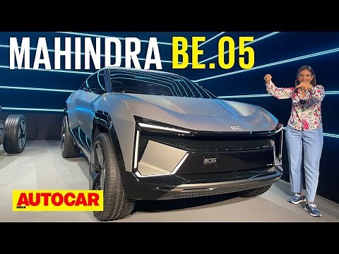 Mahindra BE 05 - All electric Creta size SUV from Mahindra coming in 2025 | Autocar India