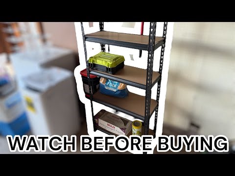 These storage shelves are WHAT YOU NEED - Honest Review