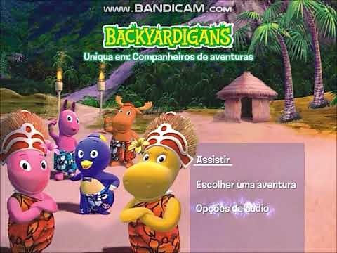Menu DVD Backyardigans Companheiros de Aventuras disco 1