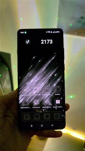 Turn your phone into live galaxy OPUS LAUNCHER 🌌🔥#space #tech #AndroidLauncher #AndroidCustomization