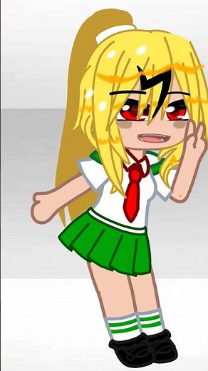#anime KiriKami's Future Child(Meet Koyumi Kirishima) Kirishima X Kaminari 💛❤️ (Gacha Club)