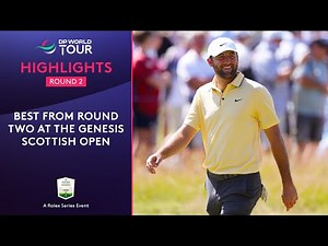 Round 2 Highlights | 2025 Genesis Scottish Open