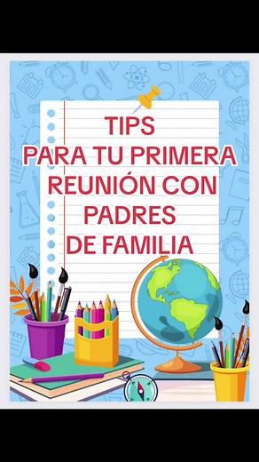 Tips para tu primera reunion con padres de familia 👨‍🏫👩‍🏫 #tips #maestros #docentes #reuniones #padresdefamilia #educacion #escuela #alumnos #inspirar