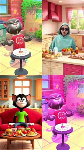Tom FRIENDS | Friends Fun #talkingtom #tomfriends #funny