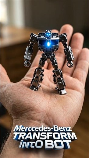 Mercedes-Benz S-Class Transforms Into Battle Robot 🤖 | AI Cinematic Short