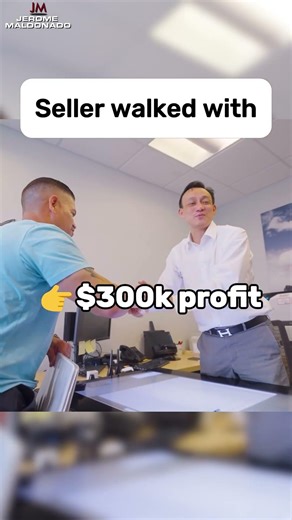 Most people wait for clean deals.