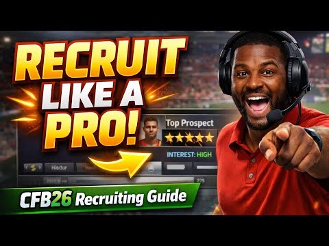 College Football 26 Recruiting Tutorial