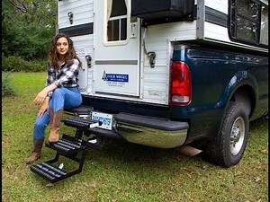 Easy Hitch Step - Best Step for Access to Campers and Truck Bed! Product Demo for all Models