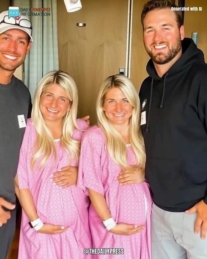 Talk about synchronized lives! These twin sisters tied the knot with two cousins on the same day, became pregnant at the same time, and welcomed their sons on the very same day — only hours apart 😱 You won’t believe how alike their kids are 👀 (check in the first comment👇) | Forever Grateful