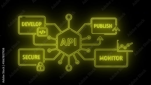 API Development And Deployment Workflow With Secure Integration And Monitoring System