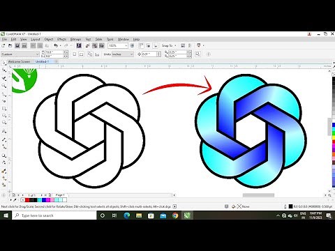Coreldraw Tutorial - Creative Logo Design Ideas in Coreldraw