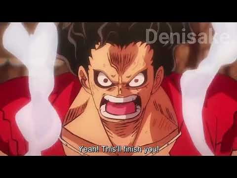 Luffy gear 4 vs Bullet/ One Piece Stampede