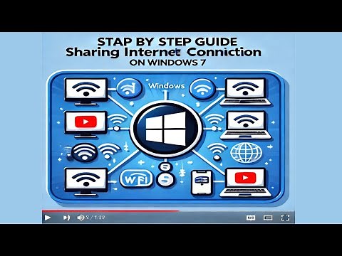 Step by Step Guide Sharing Internet Connection on Windows 7