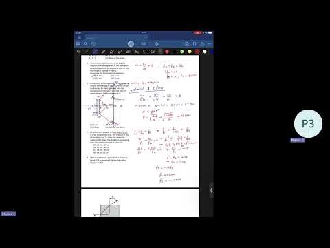 NEET TEST SERIES 09 PHYSICS RAY OPTICS AND OPTICAL INSTRUMENTS, WAVES OPTICS