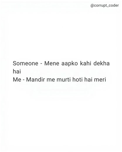 Corrupt Coder on Instagram: "Dev manus!..Tag your friends Follow for more | comment"