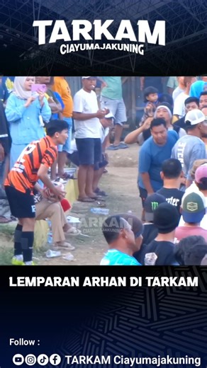 LEMPARAN ARHAN DI TARKAM #tarkam #tarkamciayumajakuning #tarkamcirebon #bimacilikcup