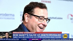 Actor Bob Saget, who was found unresponsive in a hotel room last month, died from head trauma, his family said in a statement. https://gma.abc/34Bgbiu | Good Morning America